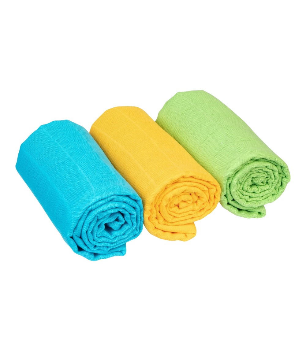 3er-Pack Mullwindeln 70x70 cm