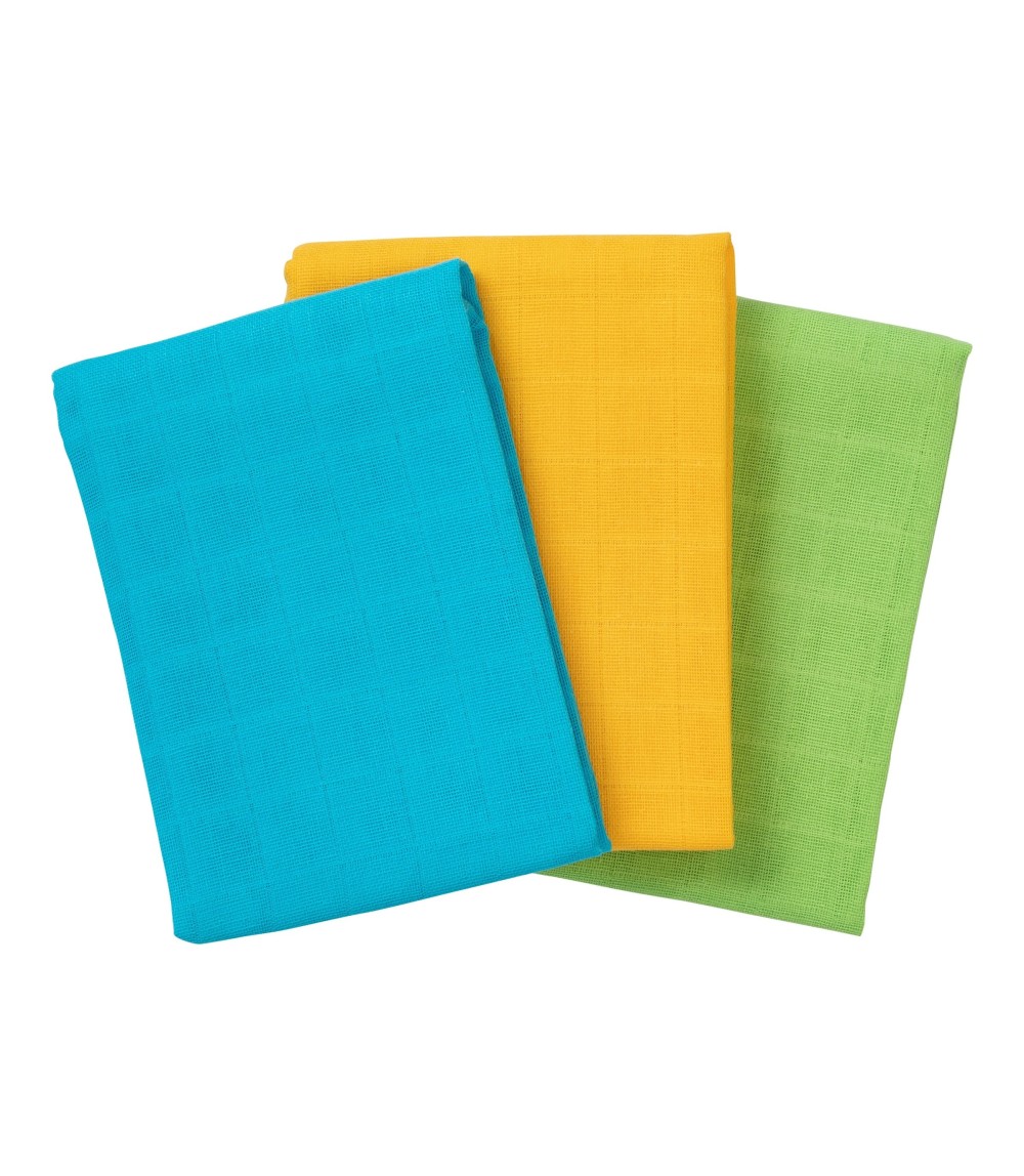 3er-Pack Mullwindeln 70x70 cm