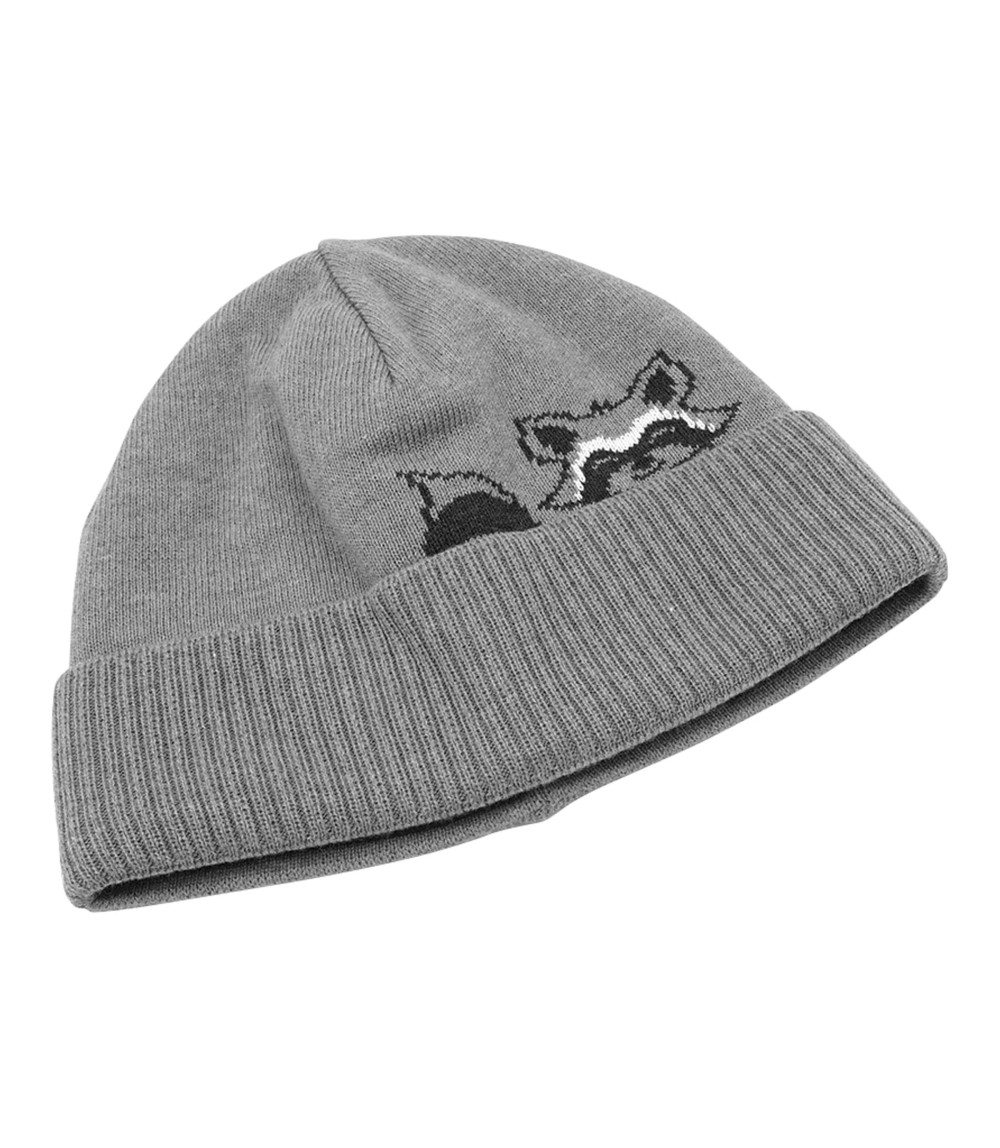 Strickmütze Waschbär
