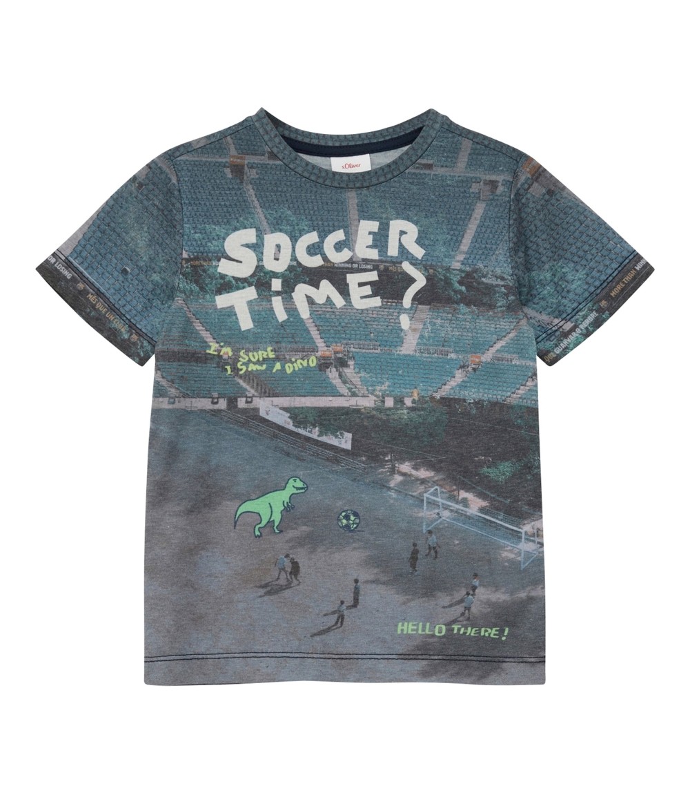 T-Shirt Dinos Fußball