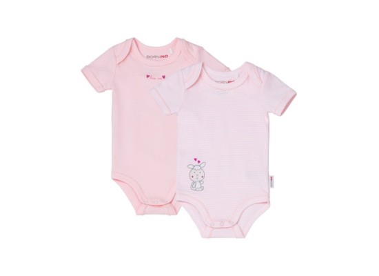 2er-Pack Bodys kurzarm