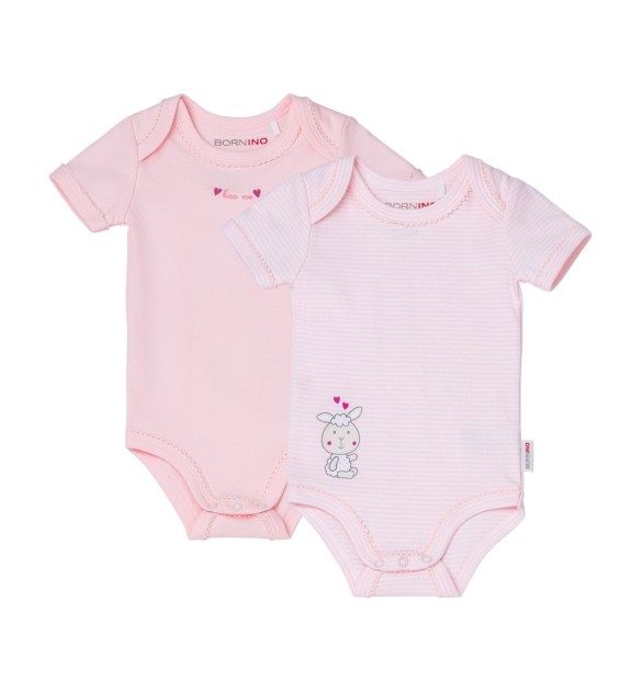 2er-Pack Bodys kurzarm