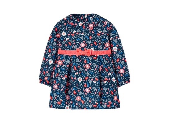 Kleid langarm Blumen