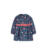 Kleid langarm Blumen