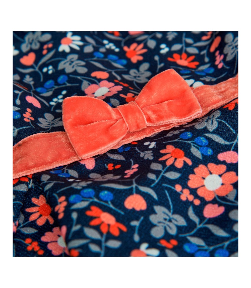 Kleid langarm Blumen