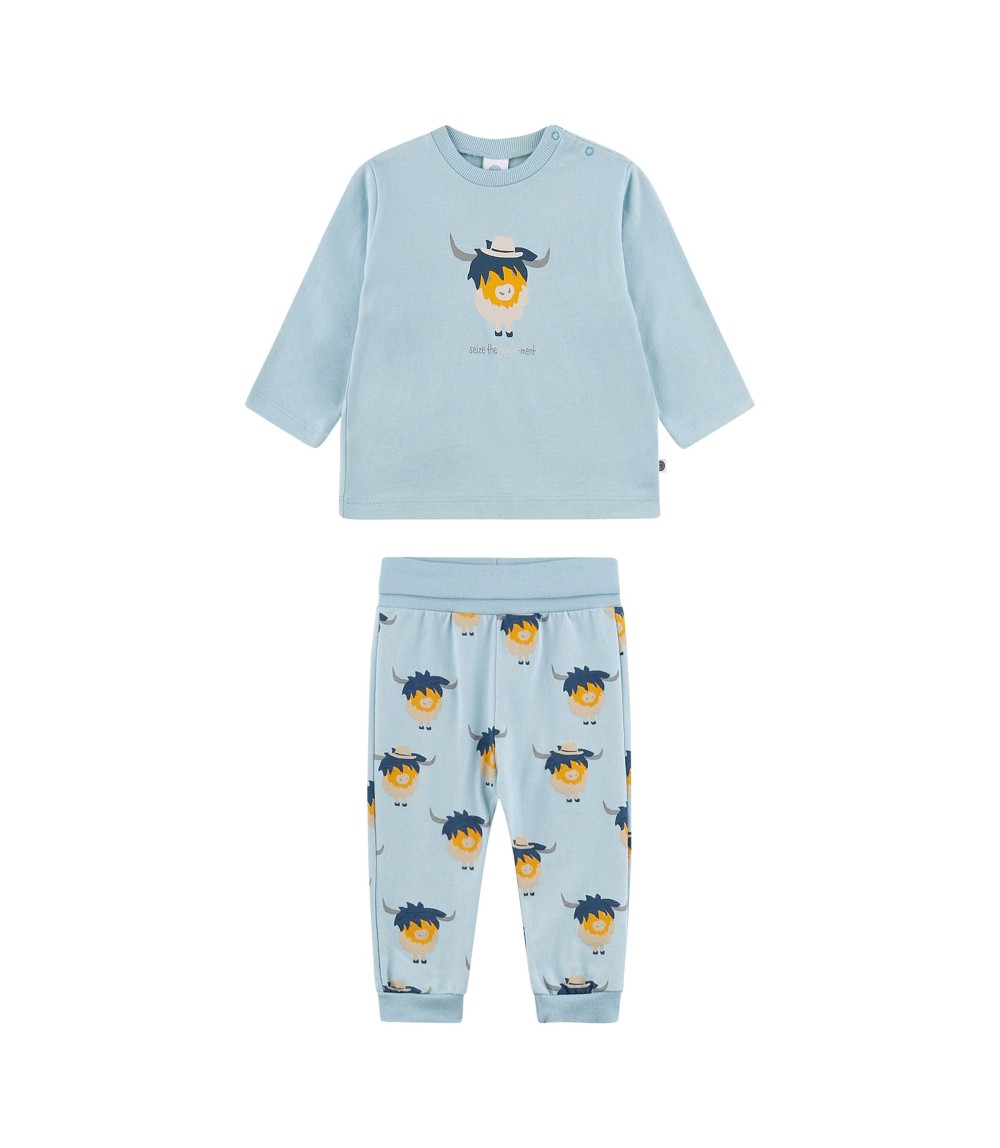 Schlafanzug lang Highland Cattle