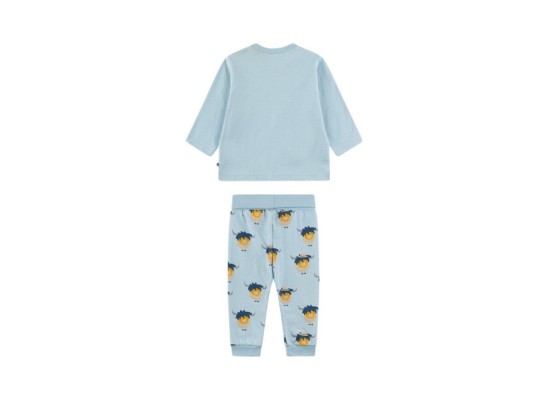 Schlafanzug lang Highland Cattle