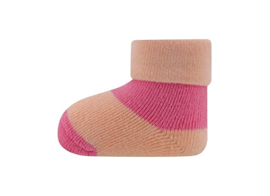 3er-Pack Erstlingssocken Punkte Ringel