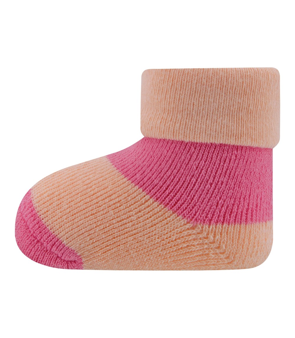 3er-Pack Erstlingssocken Punkte Ringel