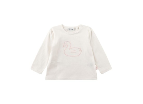Shirt langarm Schwan