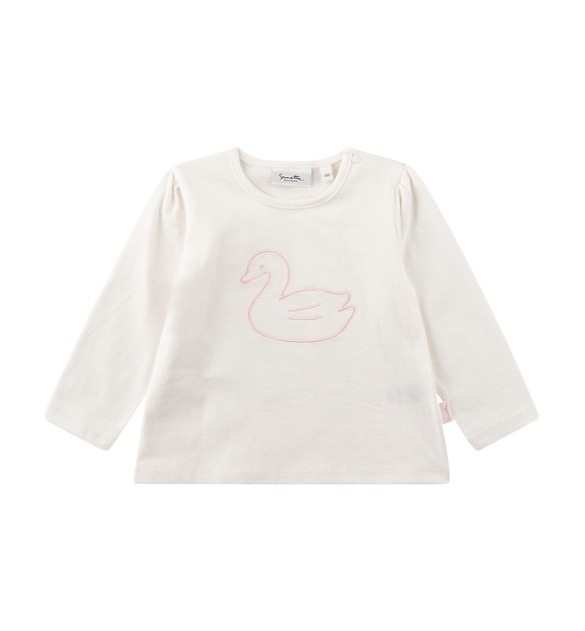Shirt langarm Schwan