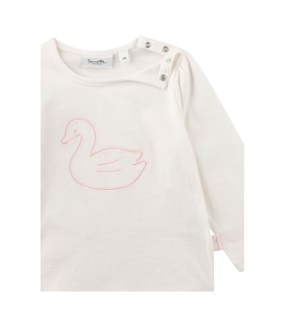 Shirt langarm Schwan
