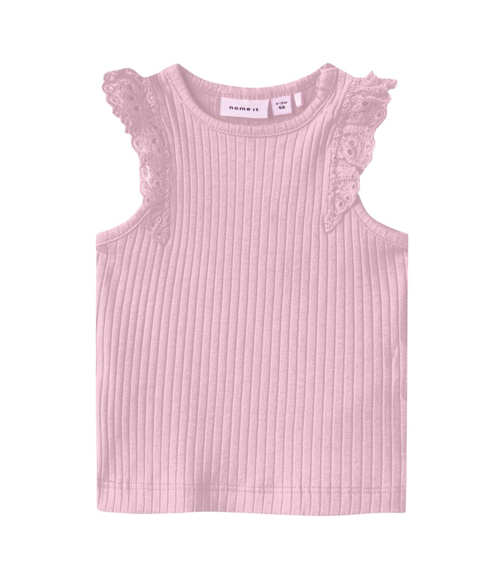 Top Rüschen Rippqualität