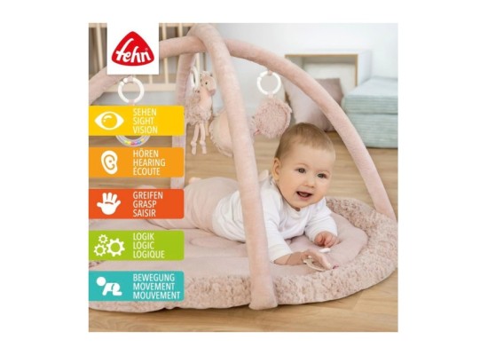 Spielbogen mit 3-D-Activity-Decke Flamingo