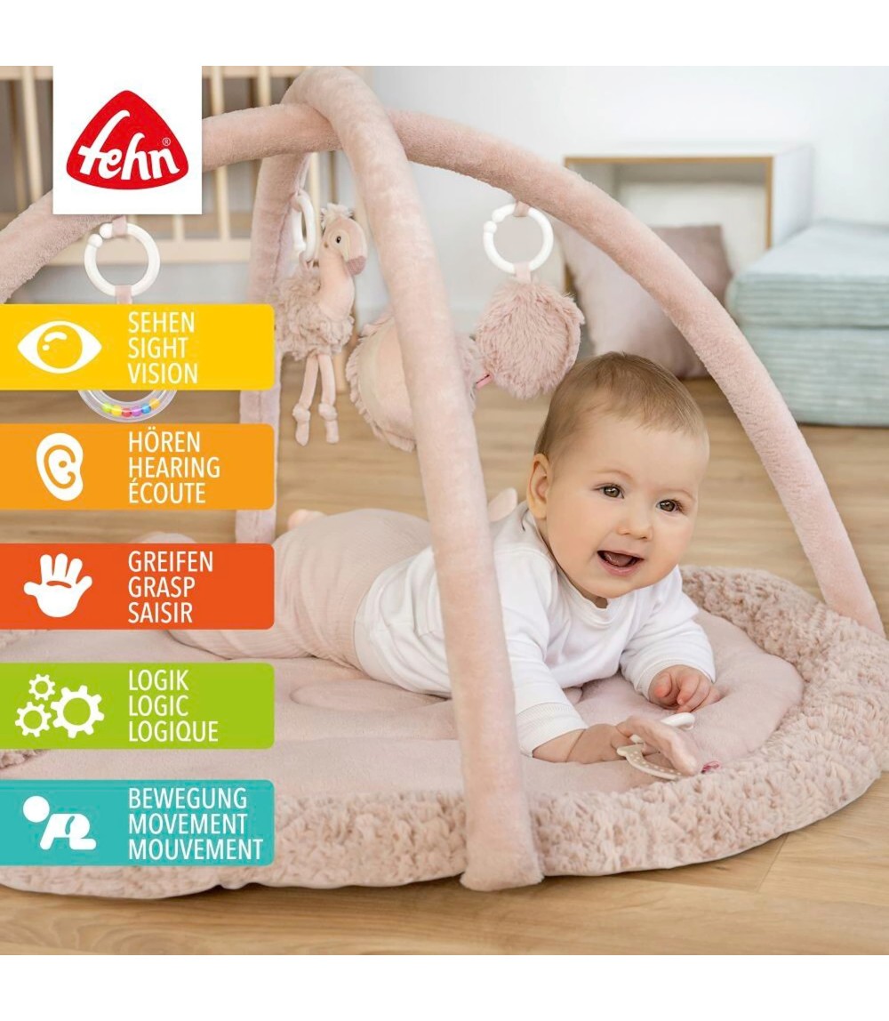 Spielbogen mit 3-D-Activity-Decke Flamingo