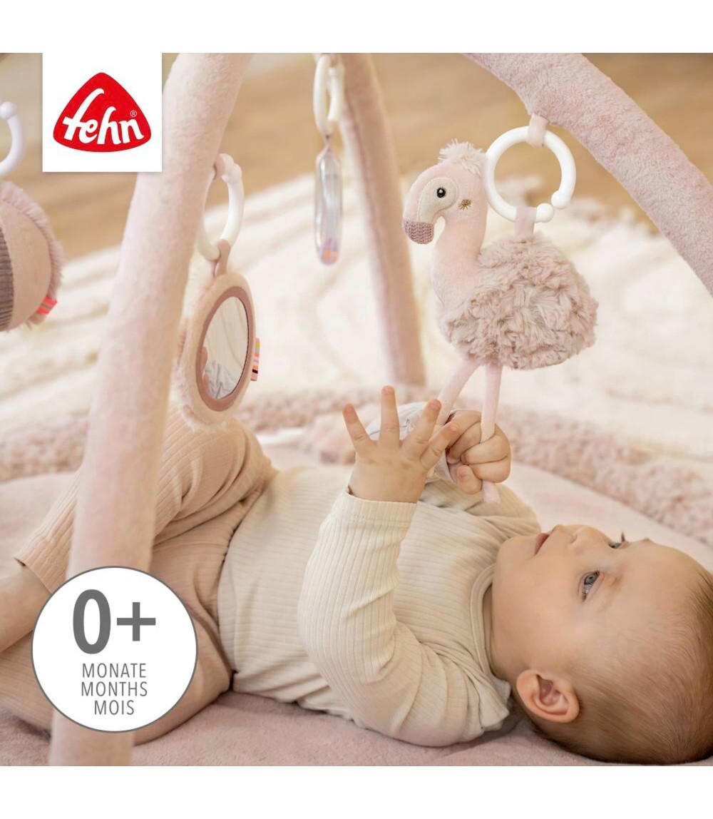 Spielbogen mit 3-D-Activity-Decke Flamingo