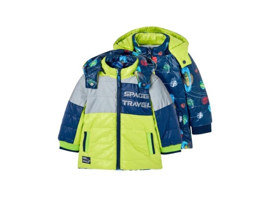 Wende-Winterjacke Planeten