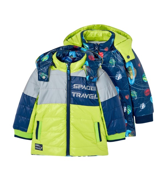 Wende-Winterjacke Planeten