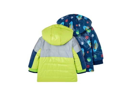 Wende-Winterjacke Planeten