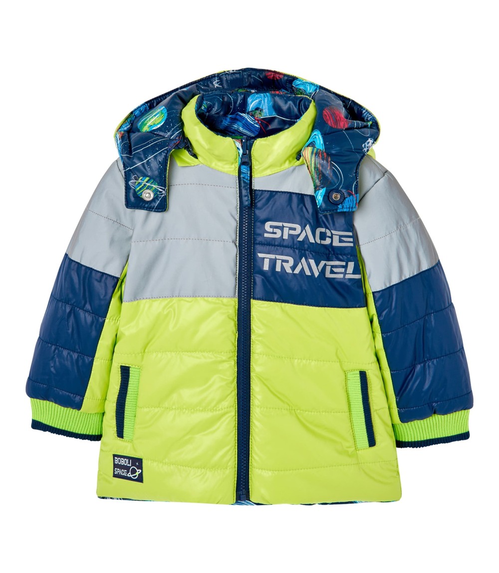 Wende-Winterjacke Planeten