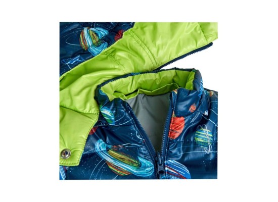 Wende-Winterjacke Planeten