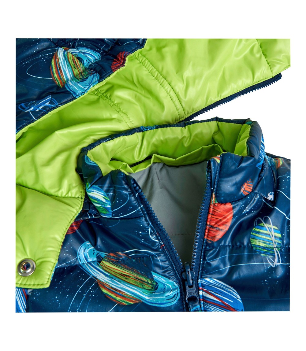 Wende-Winterjacke Planeten