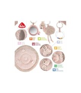 Spielbogen mit 3-D-Activity-Decke Flamingo