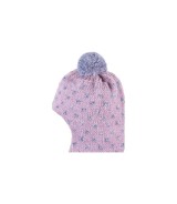 Strick-Schlupfmütze Punkte