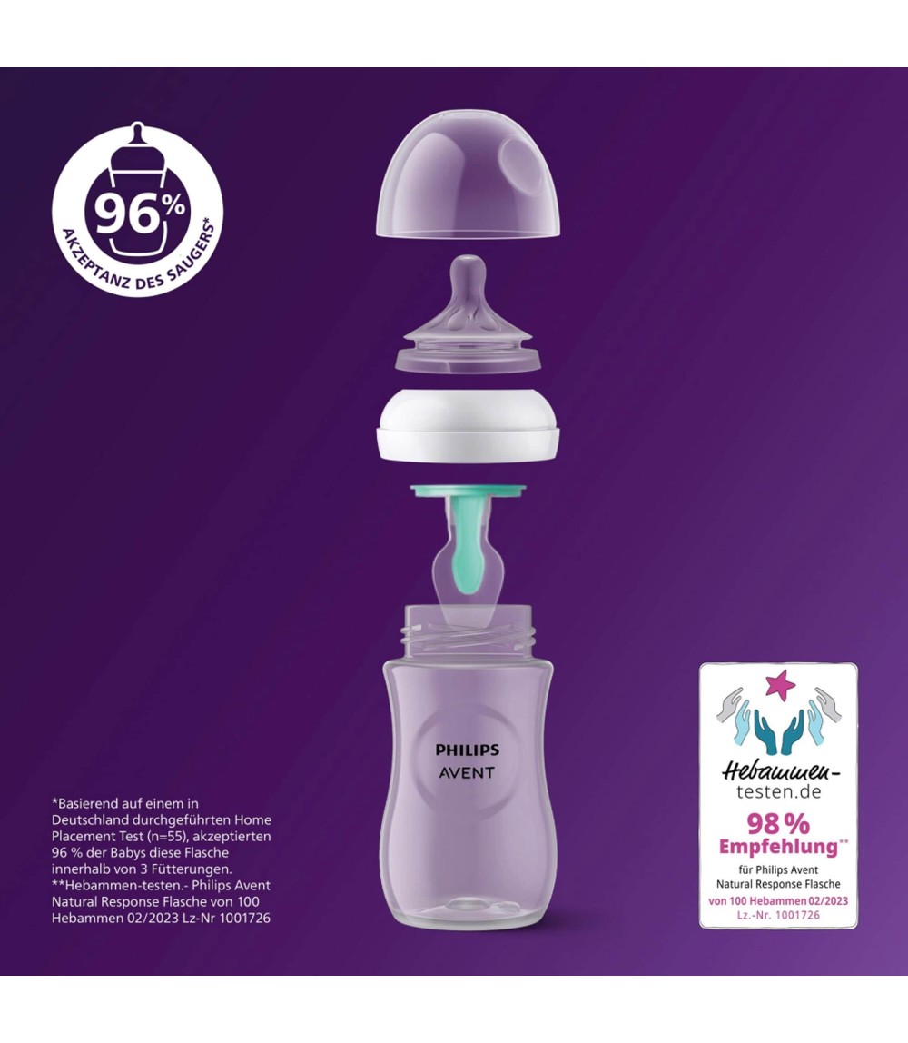 6-tlg. Babyflaschen-Set, Natural Response, AirFree