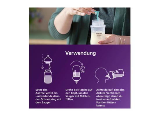 6-tlg. Babyflaschen-Set, Natural Response, AirFree