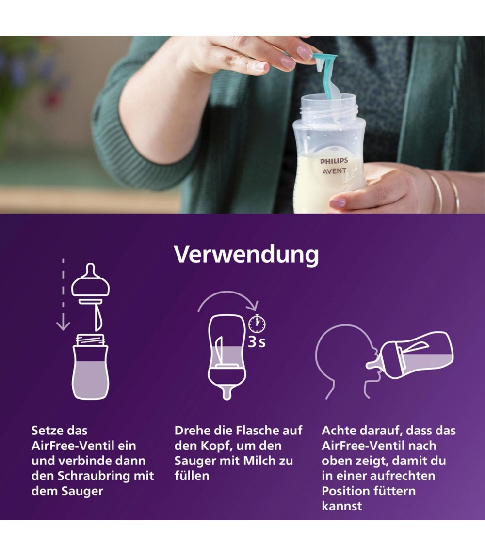 6-tlg. Babyflaschen-Set, Natural Response, AirFree