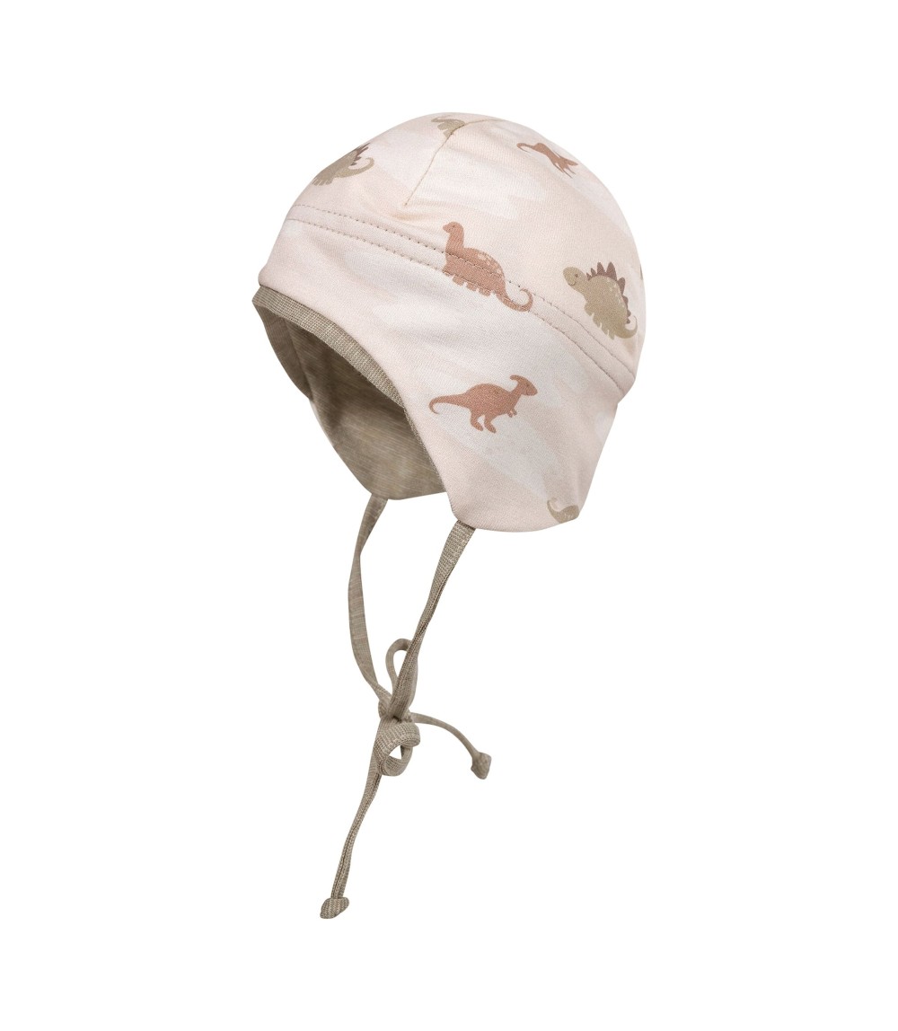 Erstlingsmütze Dinos