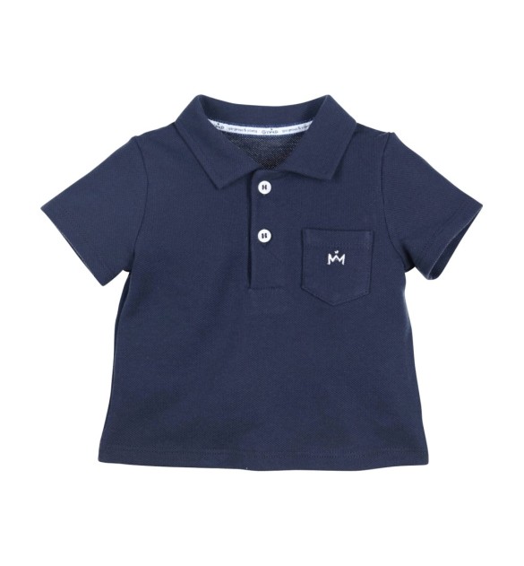 Polo-T-Shirt mit Tasche Piqué