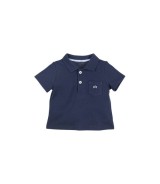 Polo-T-Shirt mit Tasche Piqué