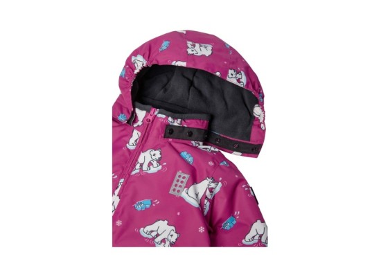 Schneeoverall mit abnehmbarer Kapuze LWJeri Eisbären