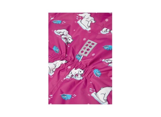 Schneeoverall mit abnehmbarer Kapuze LWJeri Eisbären