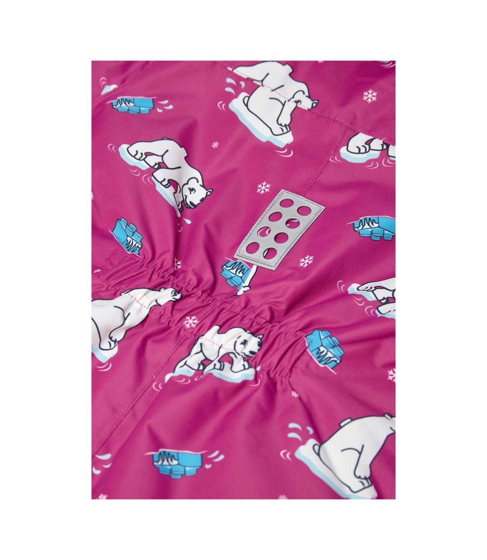 Schneeoverall mit abnehmbarer Kapuze LWJeri Eisbären