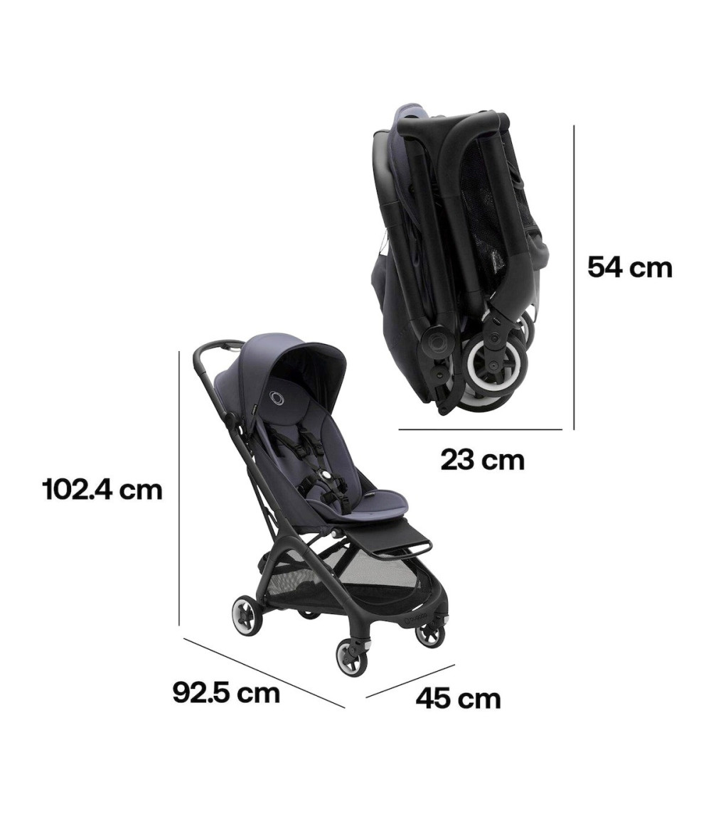 Buggy Butterfly black / stormy blue