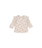 Shirt langarm Hasen Rüschen