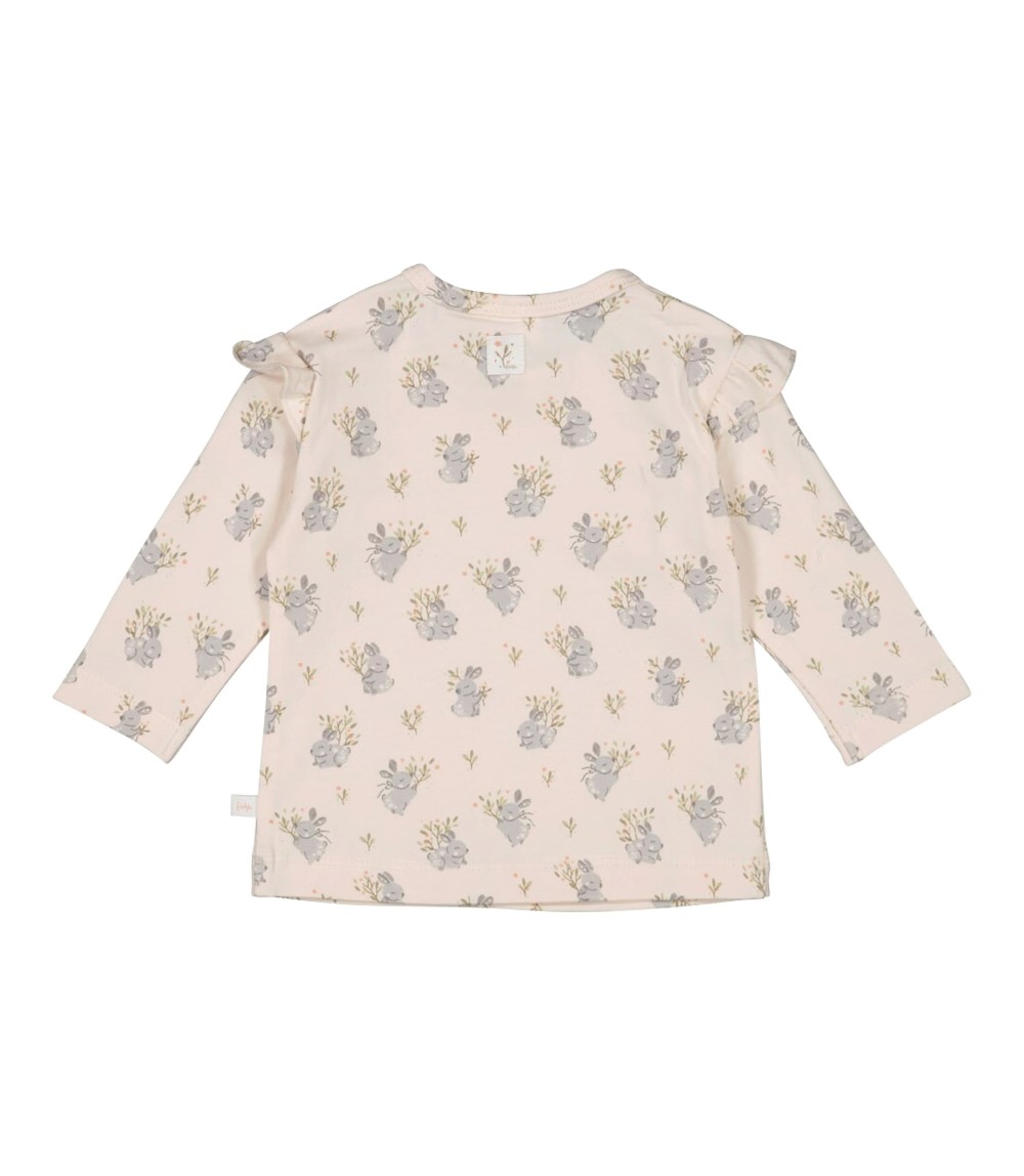 Shirt langarm Hasen Rüschen