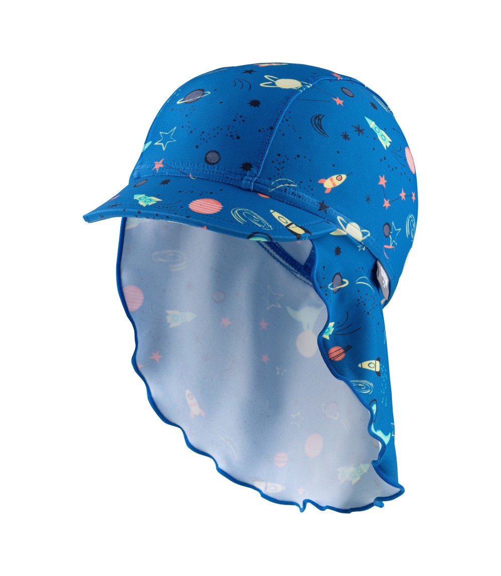 Schirmmütze mit Nacken- und UV-Schutz Weltall