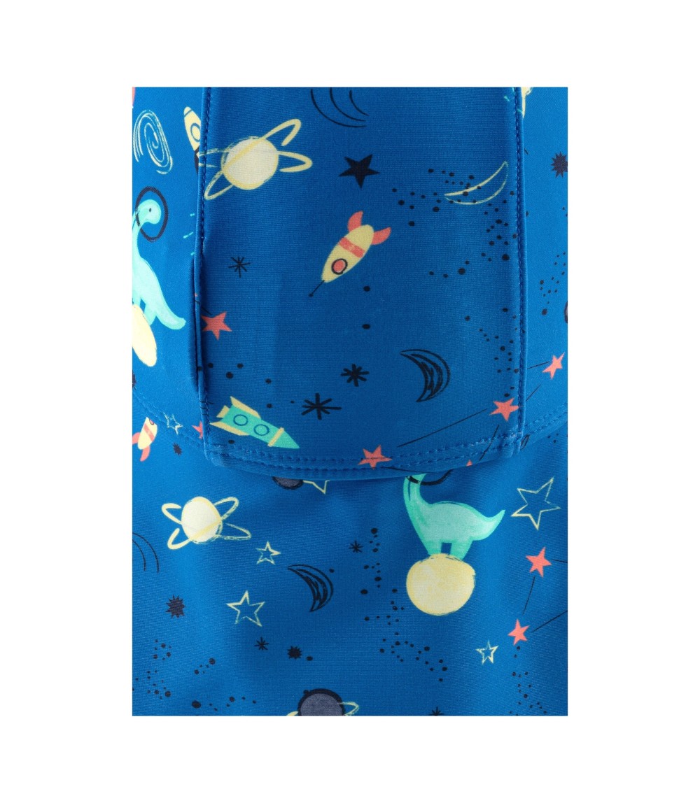 Schirmmütze mit Nacken- und UV-Schutz Weltall