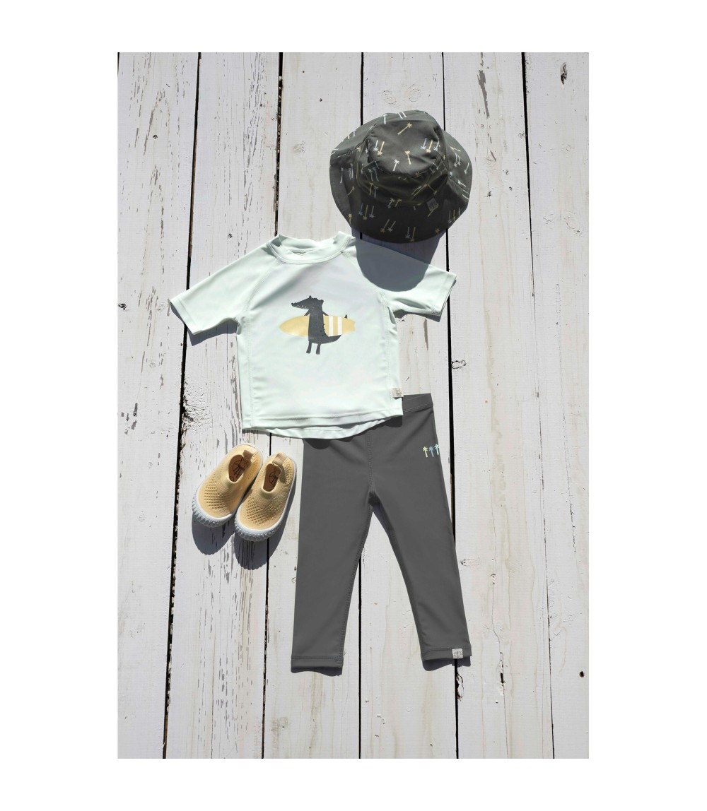 Bade-T-Shirt mit UV-Schutz Krokodil