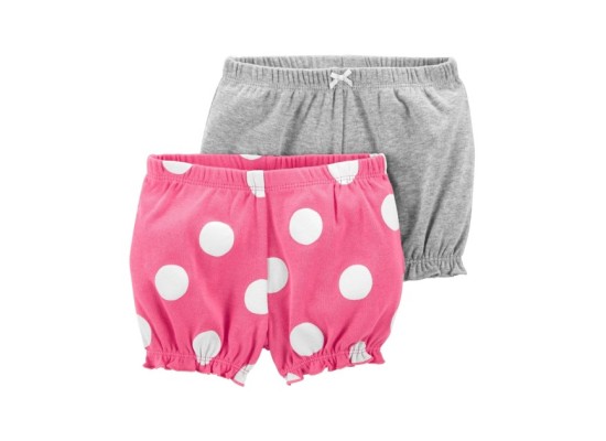 2er-Pack Shorts Punkte