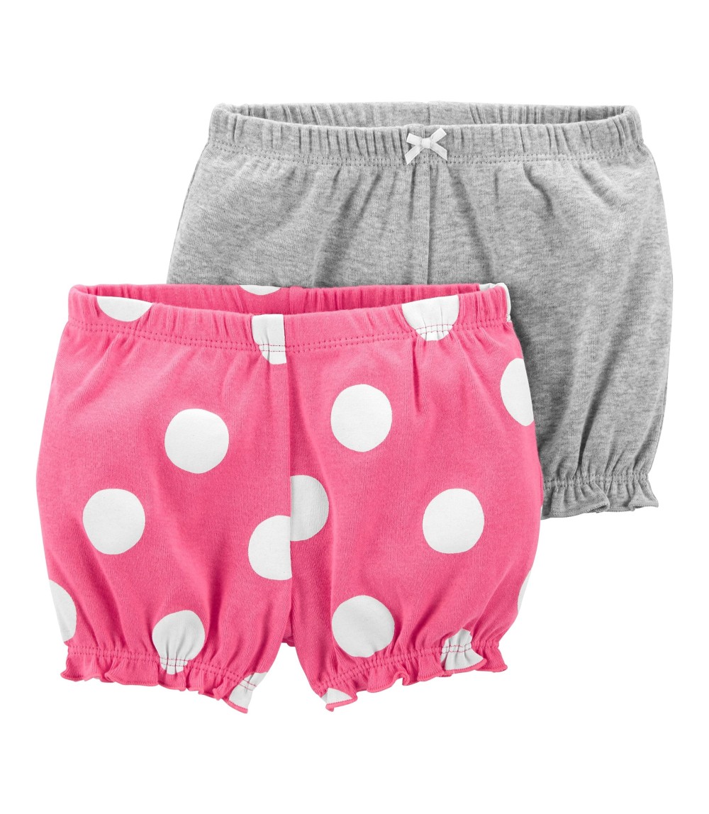 2er-Pack Shorts Punkte