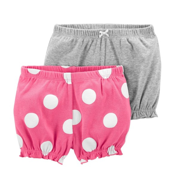 2er-Pack Shorts Punkte