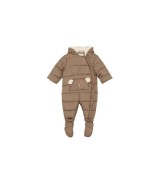 Steppoverall mit abnehmbarem Fuß Bär