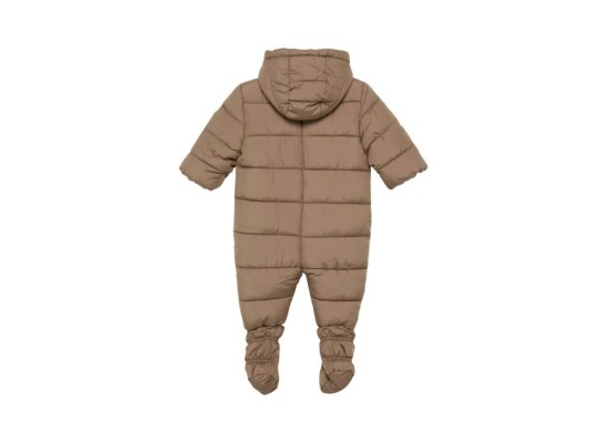 Steppoverall mit abnehmbarem Fuß Bär