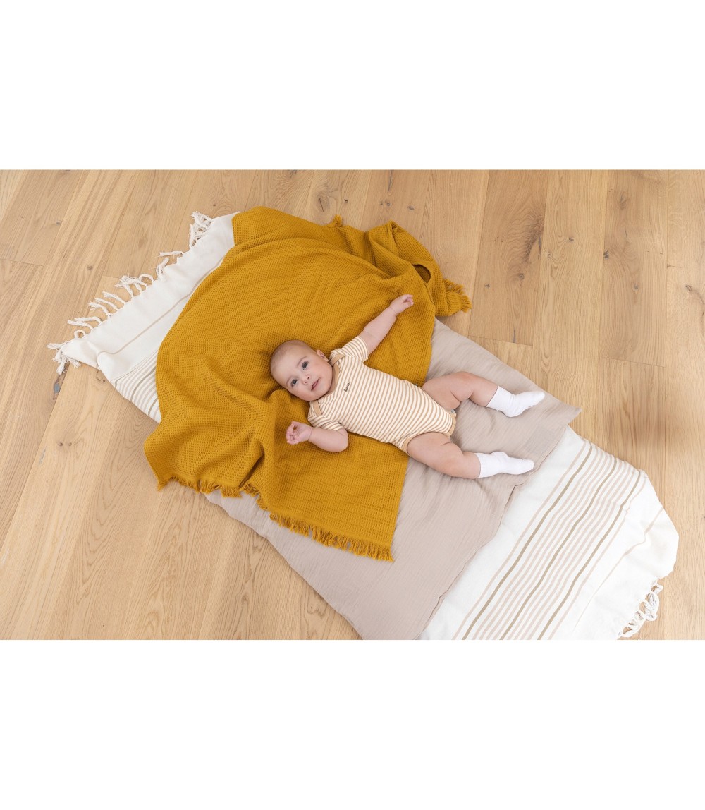 3er-Pack Bodys kurzarm Ringel Haus