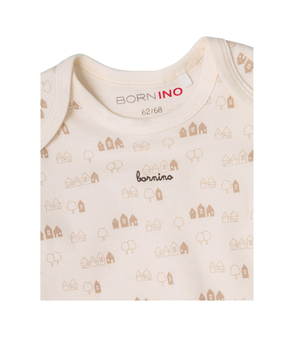 3er-Pack Bodys kurzarm Ringel Haus